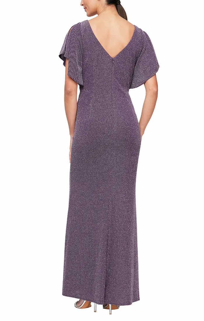 strapless open back dress Lilac Long Bridesmaid Dresses Mixed Style – Lisposa