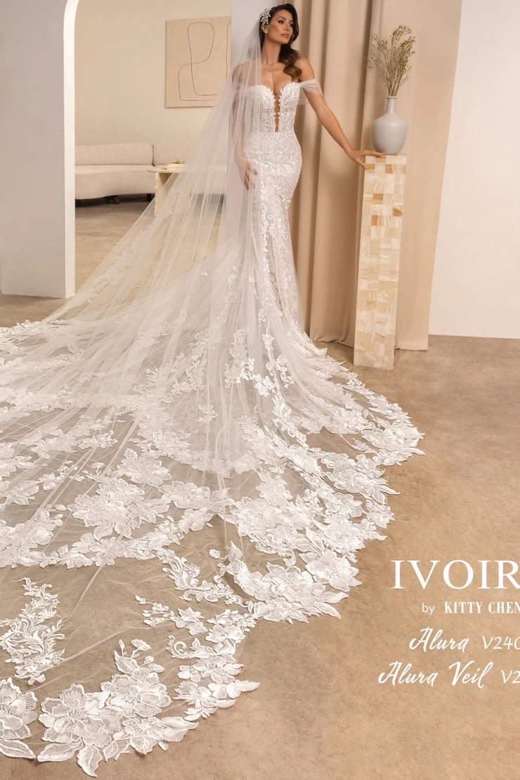 Ivoire by Kitty Chen Style #V2400 #1 frontface vertical picture