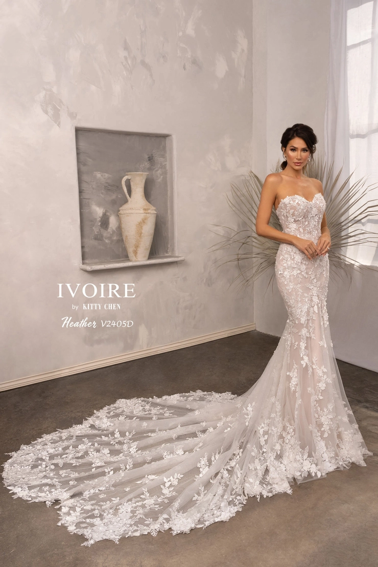 Ivoire by Kitty Chen Style #V2405 #1 frontface vertical picture