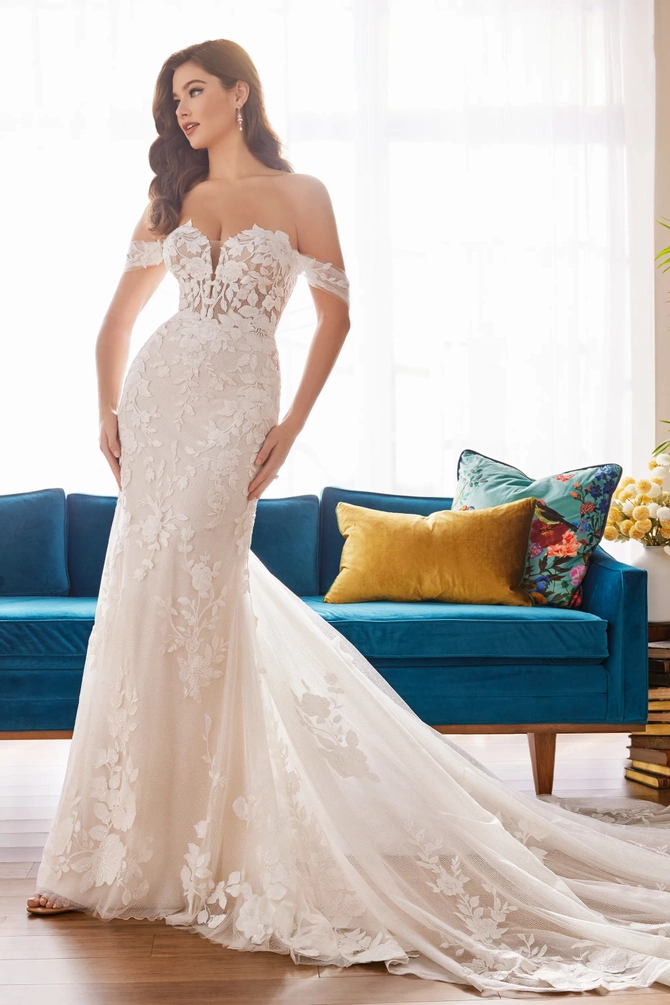 関税込★BAU by Bride And You★LEONIE NOTCHED MERMAID DRESS ☆【BAU by Bride And You】☆LEONIE NOTCHED MERMAID DRES.S☆