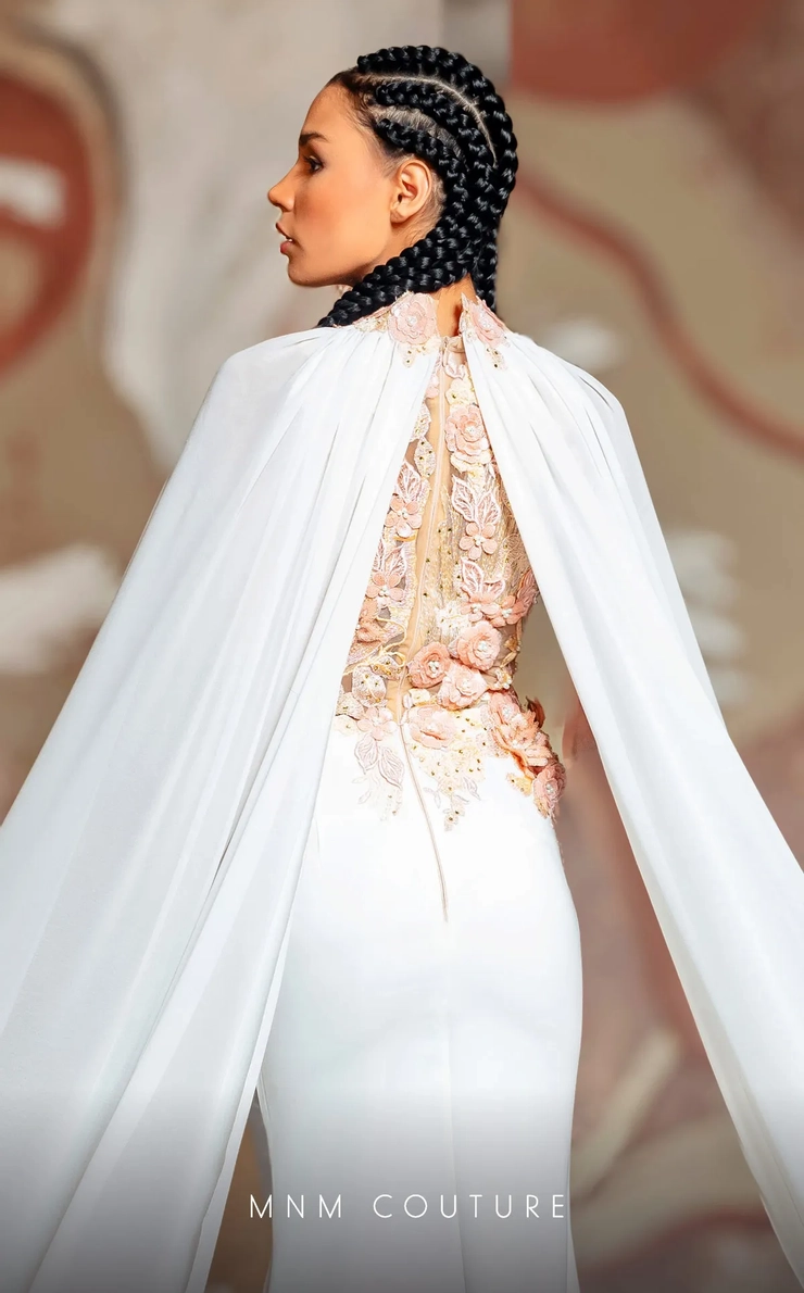 MNM Couture Style #K4145 #3 backface vertical cropped picture