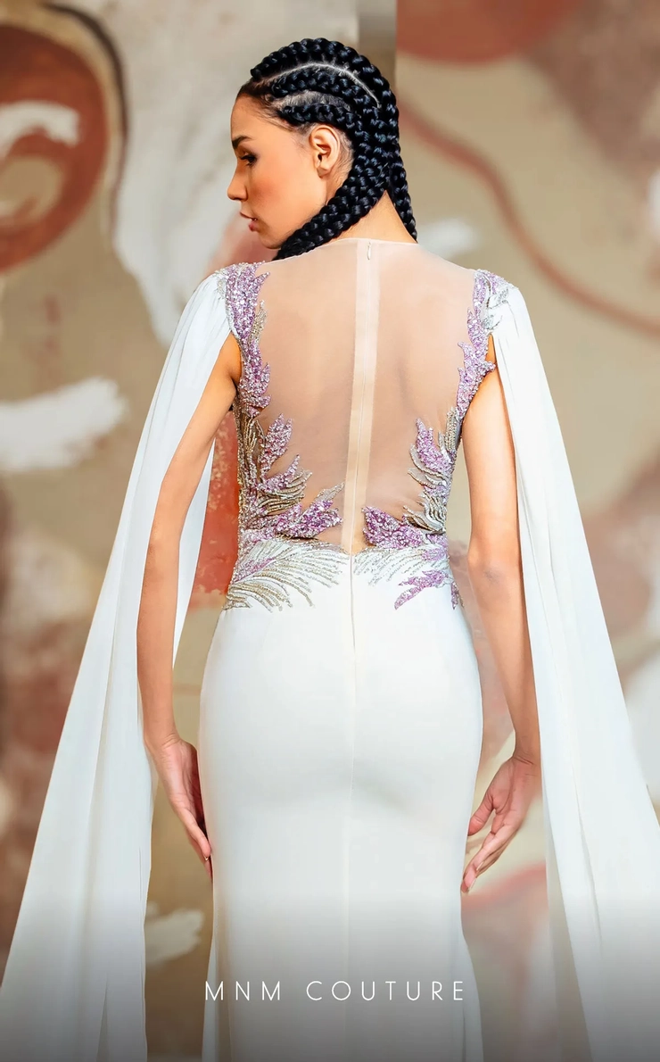 MNM Couture Style #K4146 #4 backface vertical cropped picture