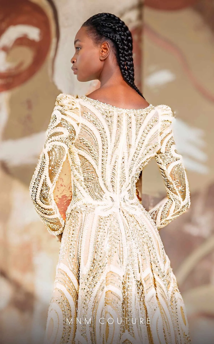 MNM Couture Style #K4148 #3 backface vertical cropped picture