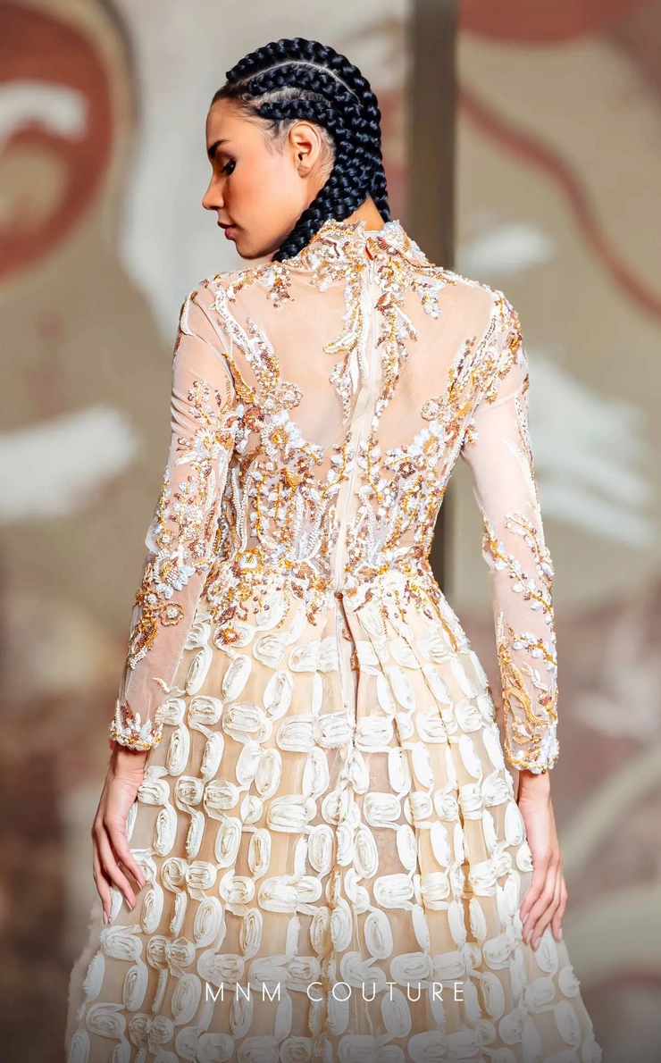 MNM Couture Style #K4149 #3 backface vertical cropped picture