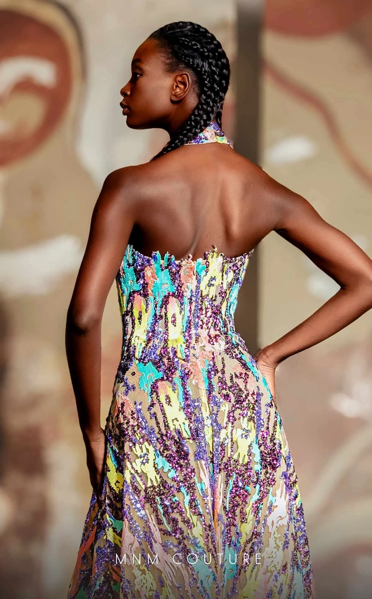 MNM Couture Style #K4166 #3 backface vertical cropped picture