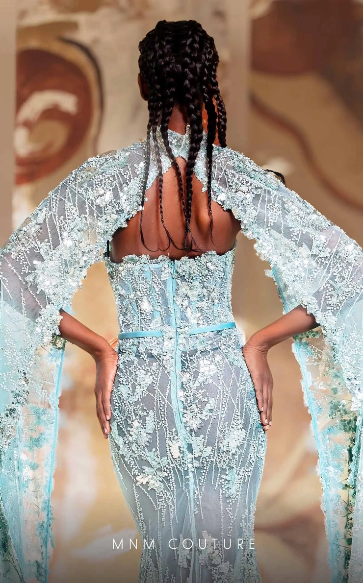 MNM Couture Style #K4178 #3 backface vertical cropped picture