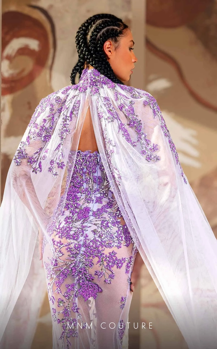 MNM Couture Style #K4179 #5 backface vertical cropped picture