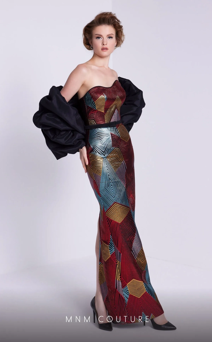 MNM Couture Style #N0590 #1 frontface vertical picture