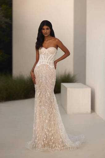 The Exquisite Bride Private Label Style #01388 #0 default frontface vertical thumbnail