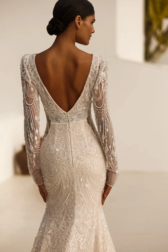 The Exquisite Bride Private Label Style #01389 #4 backface vertical cropped thumbnail