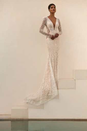The Exquisite Bride Private Label Style #01389 #0 default frontface vertical thumbnail