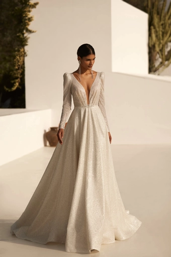 The Exquisite Bride Private Label Style #01390 #0 default frontface vertical thumbnail