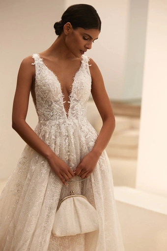 The Exquisite Bride Private Label Style #01392 #3 frontface vertical cropped thumbnail