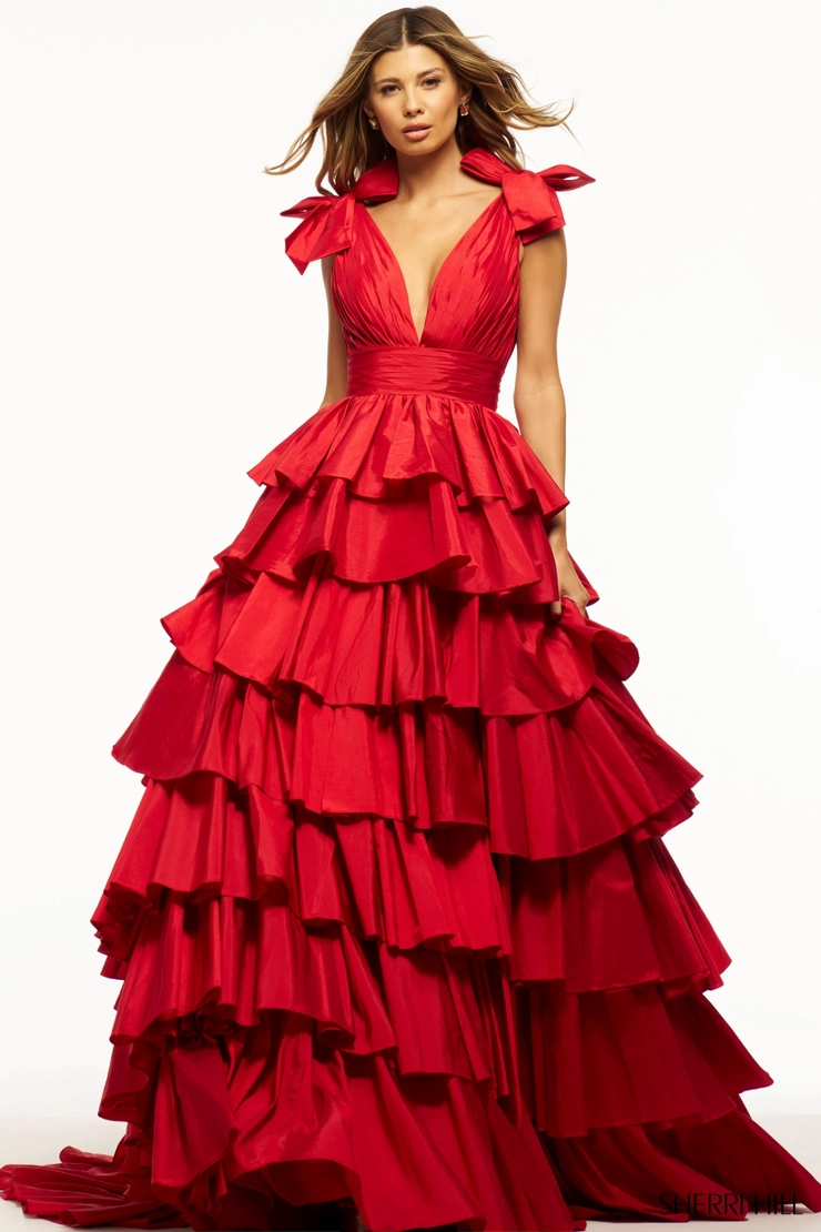 Sherri Hill Style #56035 #1 frontface vertical picture