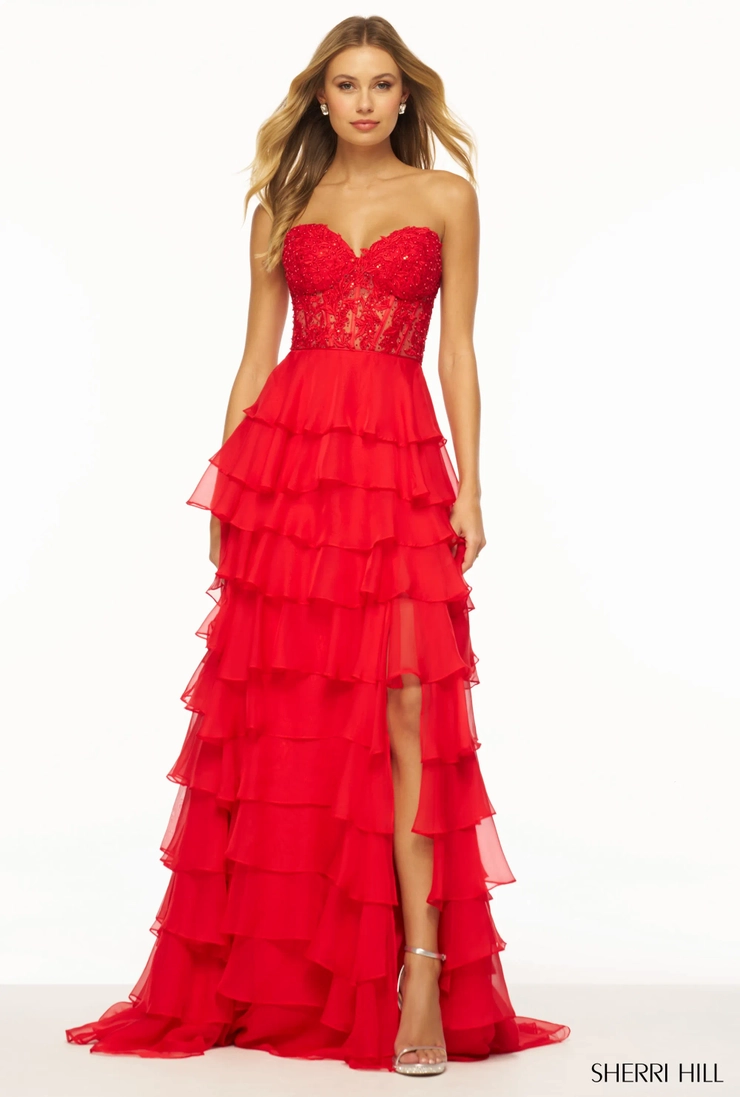 Sherri Hill Style #56162 #1 frontface vertical picture