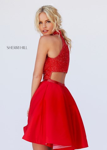 Sherri Hill 11295 #12 Red vertical thumbnail