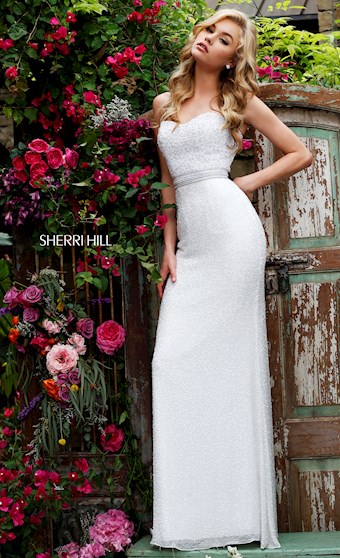 Sherri Hill 11305 #0 default Ivory frontface vertical thumbnail