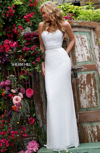 Sherri Hill 11305 #1 Ivory vertical thumbnail