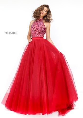 Sherri Hill 11316 #0 default Ruby frontface vertical thumbnail