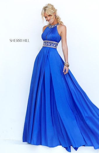 Sherri Hill 11318 #0 default Royal frontface vertical thumbnail