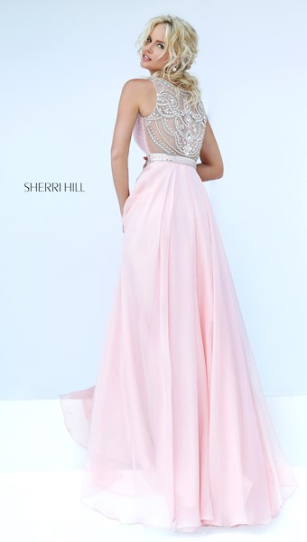 Sherri Hill 11320 #9 Black/Silver vertical thumbnail