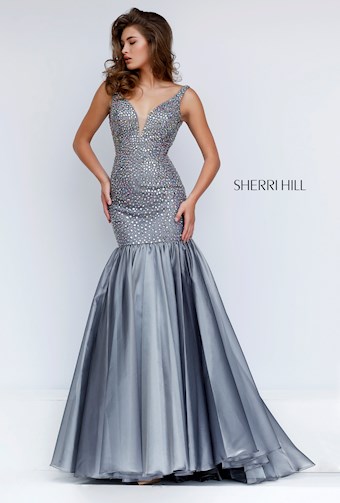 Sherri Hill 11324 #2 Silver vertical thumbnail