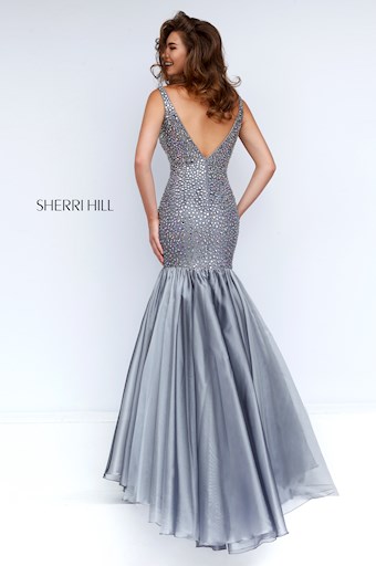 Sherri Hill 11324 #1 Silver vertical thumbnail
