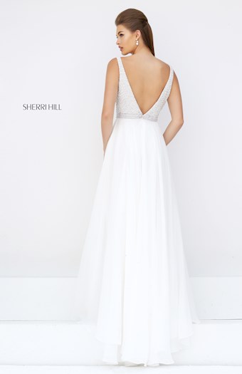 Sherri Hill 11327 #2 Ivory vertical thumbnail