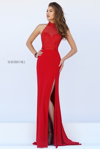 Sherri Hill 11328 #4 Red vertical thumbnail