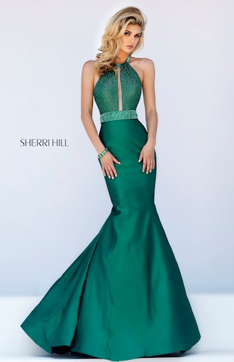 Sherri Hill 11329 #5 Emerald vertical thumbnail