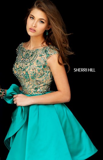 Sherri Hill 32273 #14 Emerald vertical thumbnail