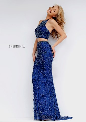 Sherri Hill 32302 #3 Navy vertical thumbnail