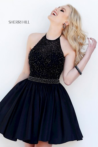 Sherri Hill 32322 #6 Black vertical thumbnail