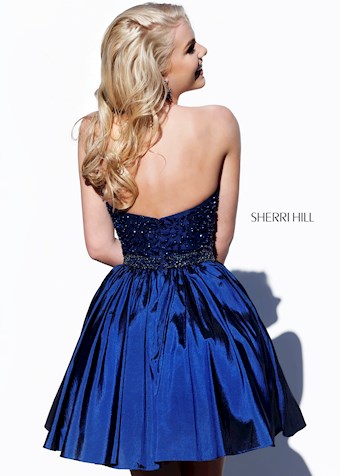 Sherri Hill 32322 #5 Navy vertical thumbnail