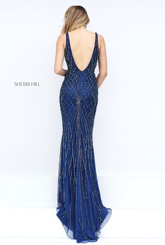 Sherri Hill 32343 #3 Navy vertical thumbnail