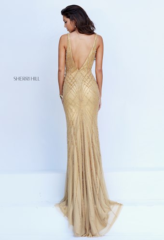 Sherri Hill 32343 #4 Gunmetal vertical thumbnail