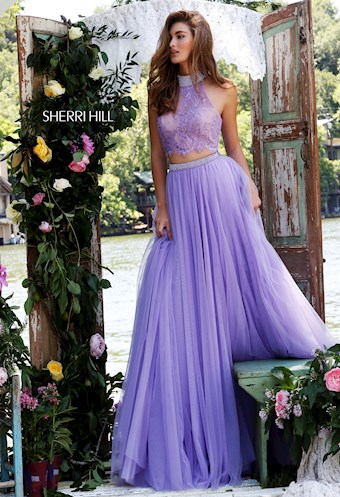 Sherri Hill 32347 #0 default Lilac/Nude frontface vertical thumbnail