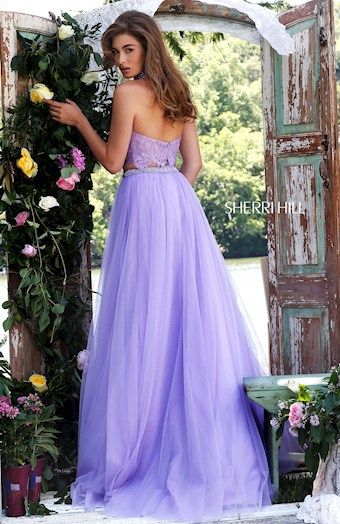 Sherri Hill 32347 #9 Lilac/Nude vertical thumbnail