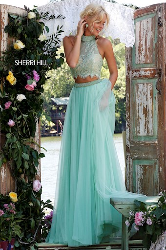 Sherri Hill 32347 #6 Light Green vertical thumbnail