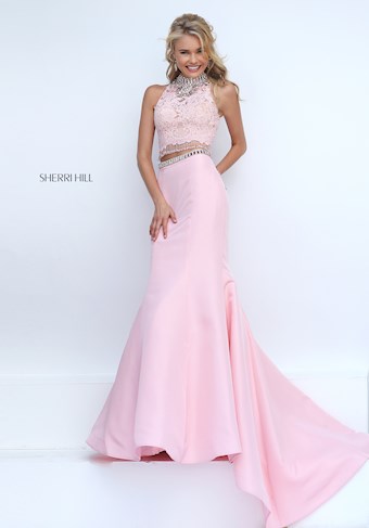 Sherri Hill 32348 #1 Blush vertical thumbnail