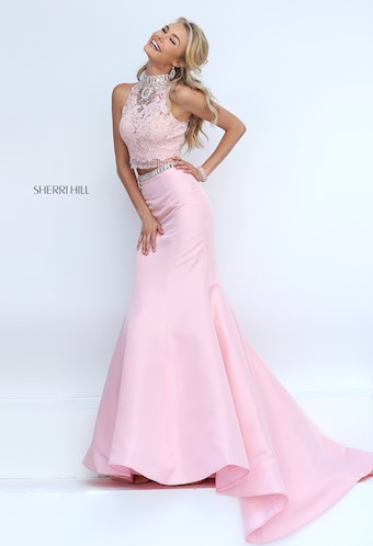 Sherri Hill 32348 #8 Blush vertical thumbnail