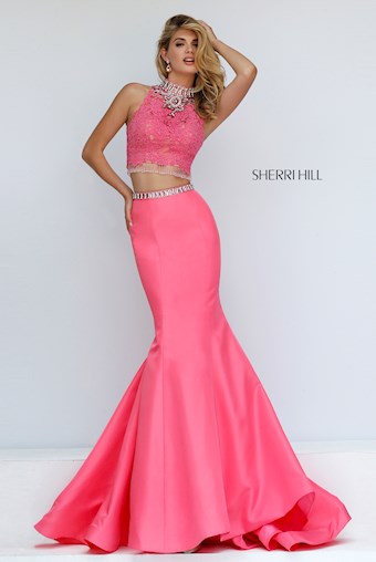 Sherri Hill 32348 #3 Coral vertical thumbnail