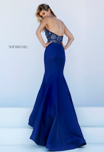 Sherri Hill 32349 #1 Navy vertical thumbnail