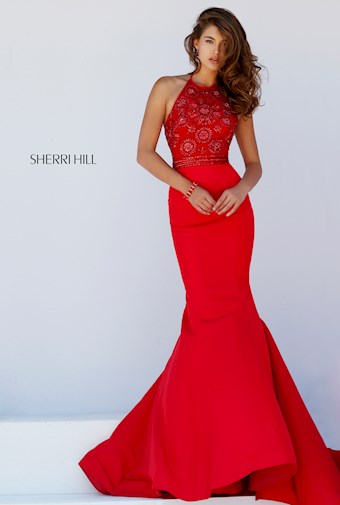 Sherri Hill 32349 #6 Red vertical thumbnail