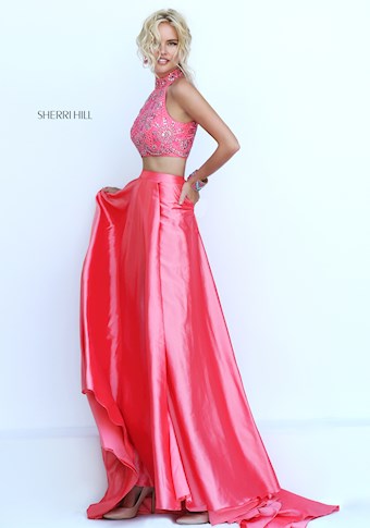 Sherri Hill 32350 #12 Coral vertical thumbnail