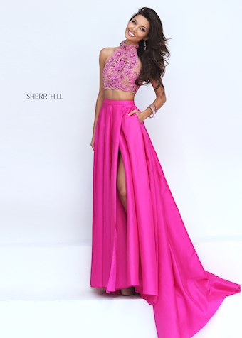 Sherri Hill 32350 #11 Fuchsia vertical thumbnail