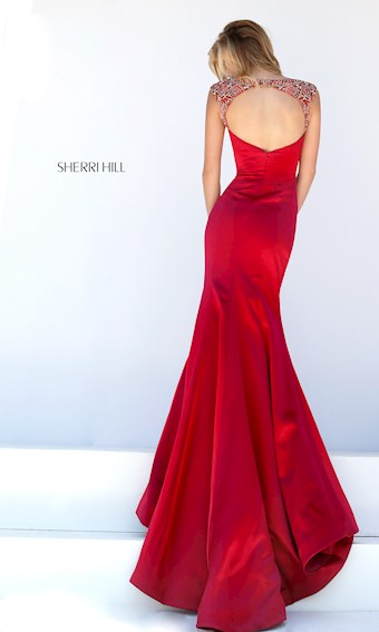 Sherri Hill 32351 #1 Red vertical thumbnail