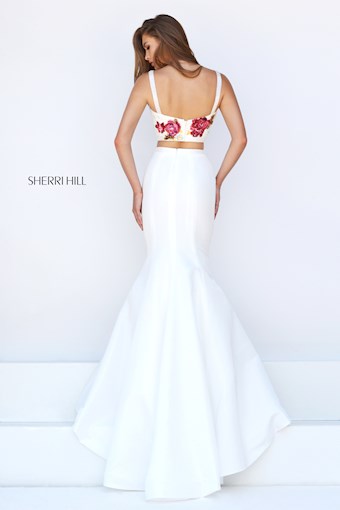 Sherri Hill 32352 #3 Ivory/Multi vertical thumbnail