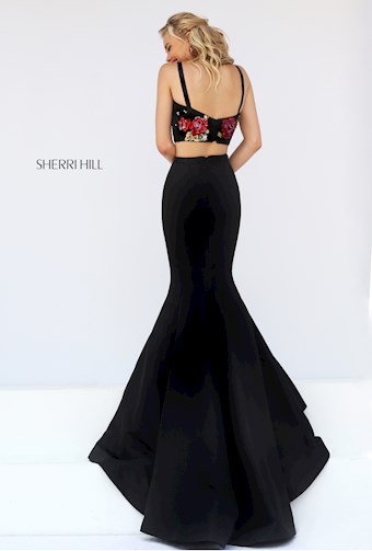Sherri Hill 32352 #9 Black/Multi vertical thumbnail