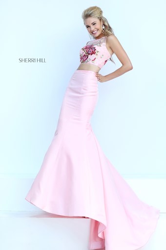 Sherri Hill 32352 #8 Black/Multi vertical thumbnail